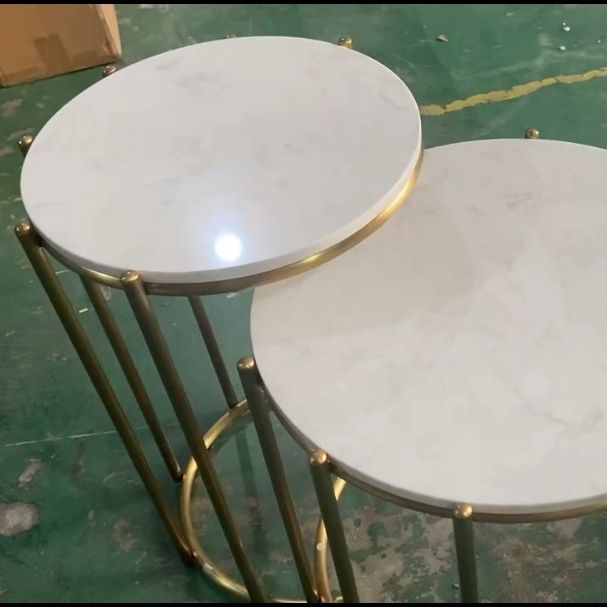 Modern light luxury table standing table standing gold cake table