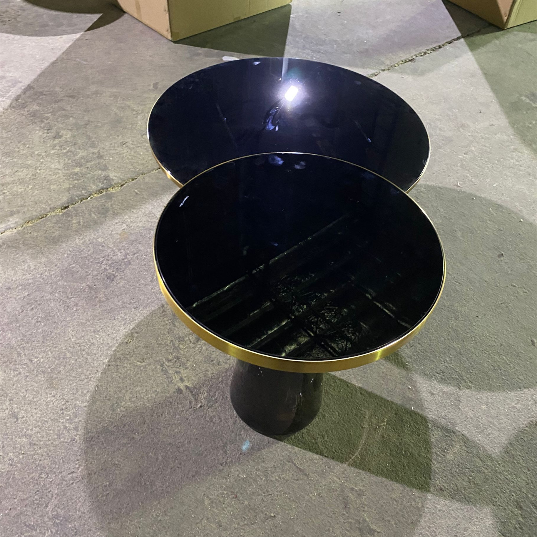high quality marble coffee table modern living room furniture style marble top glass base coffee table