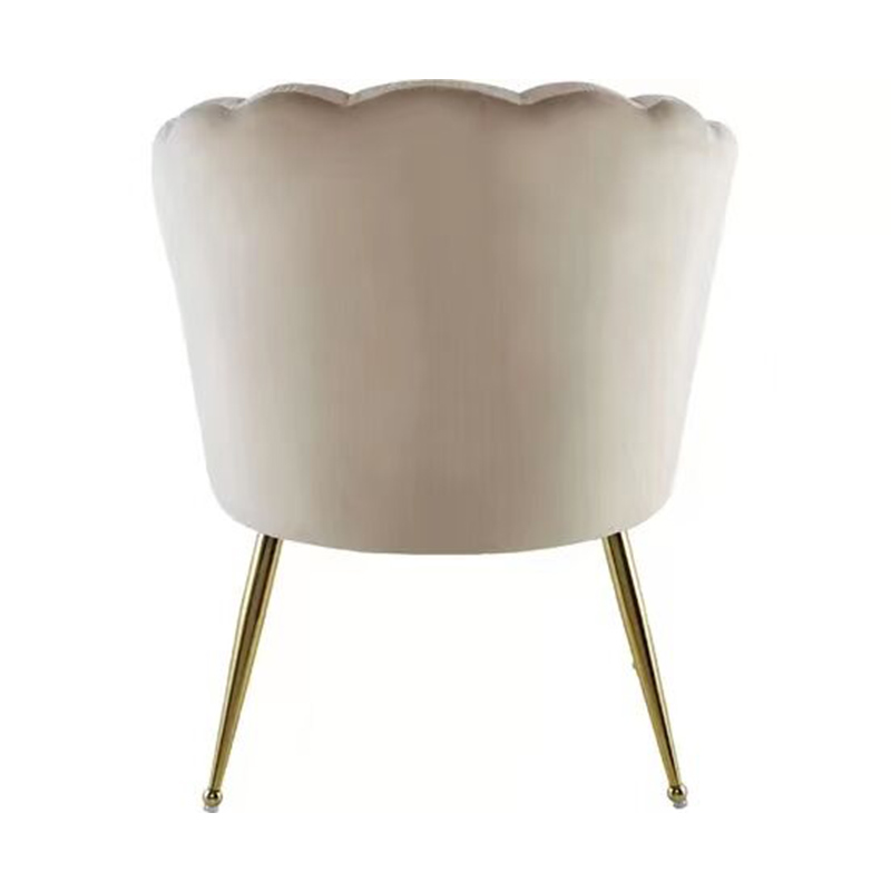 Germany order Wholesale Modern style Velvet fabric Dining Chairs sofa chairs for living room furniture