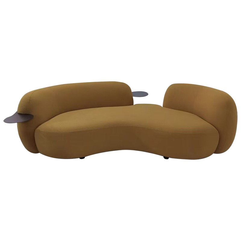 European popular design fabric lounge sofa steel panel sleeper sofa for living room furniture