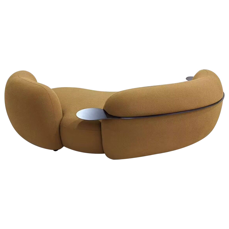 European popular design fabric lounge sofa steel panel sleeper sofa for living room furniture